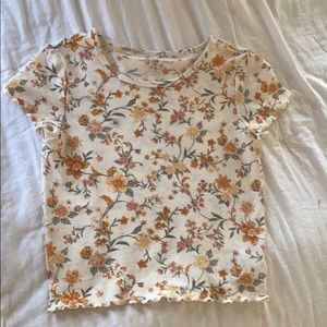 Floral crop top